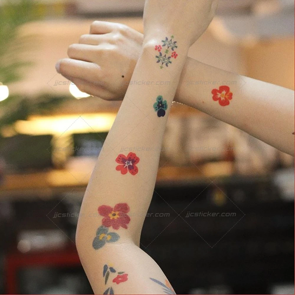 Temperrary Hand Tattoos für Kinder Kinder Cartoon Tattoo Aufkleber