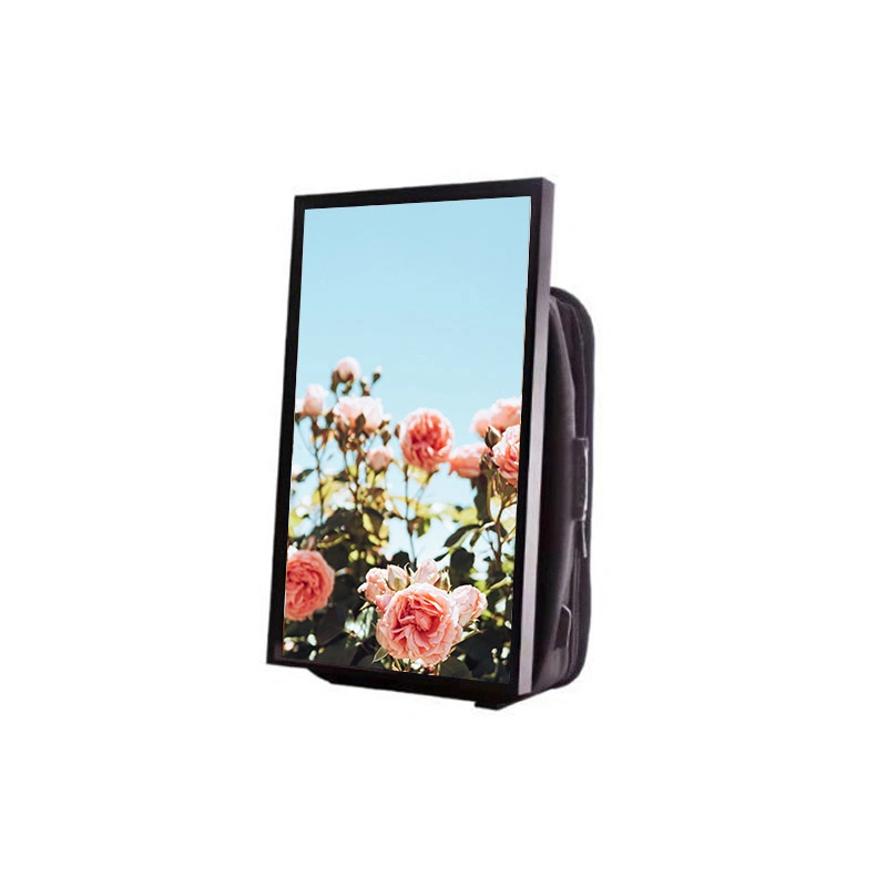 Customized High Quality Digital Advertising Display Portable LCD Backpack