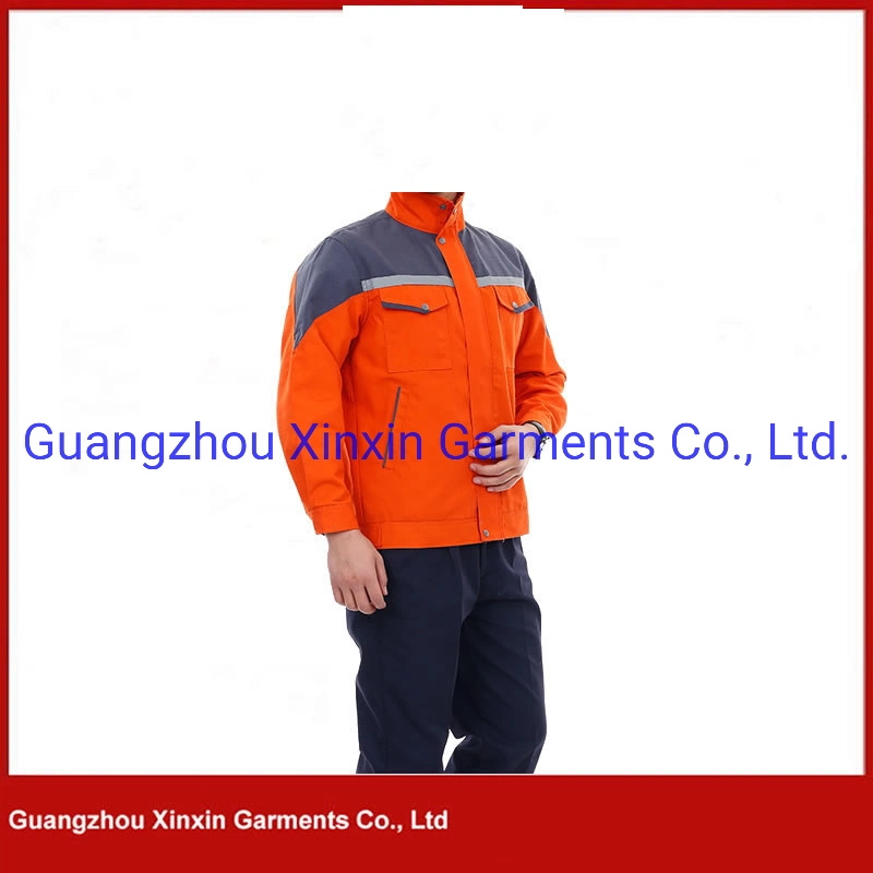 Wearproof Twill Cotton Unisex Workwear Safety Uniforms with Custom Logo (W506)