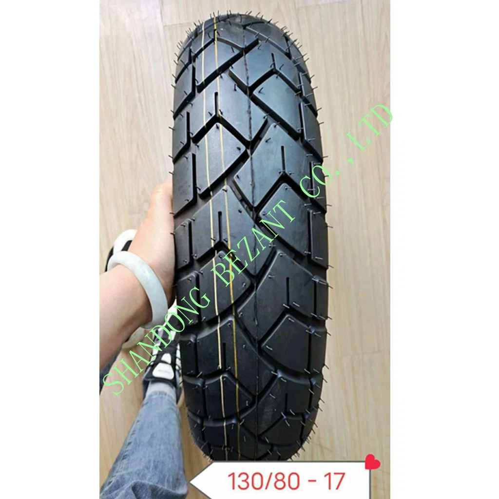 OEM de 17 pulgadas Nuevo 6pr el sesgo de la correa de nylon de caucho natural de barro de los neumáticos de nieve de patrón de goma de baja presión de neumáticos Moto /neumático (3.00-17) con punto de CCC ISO E-MARK