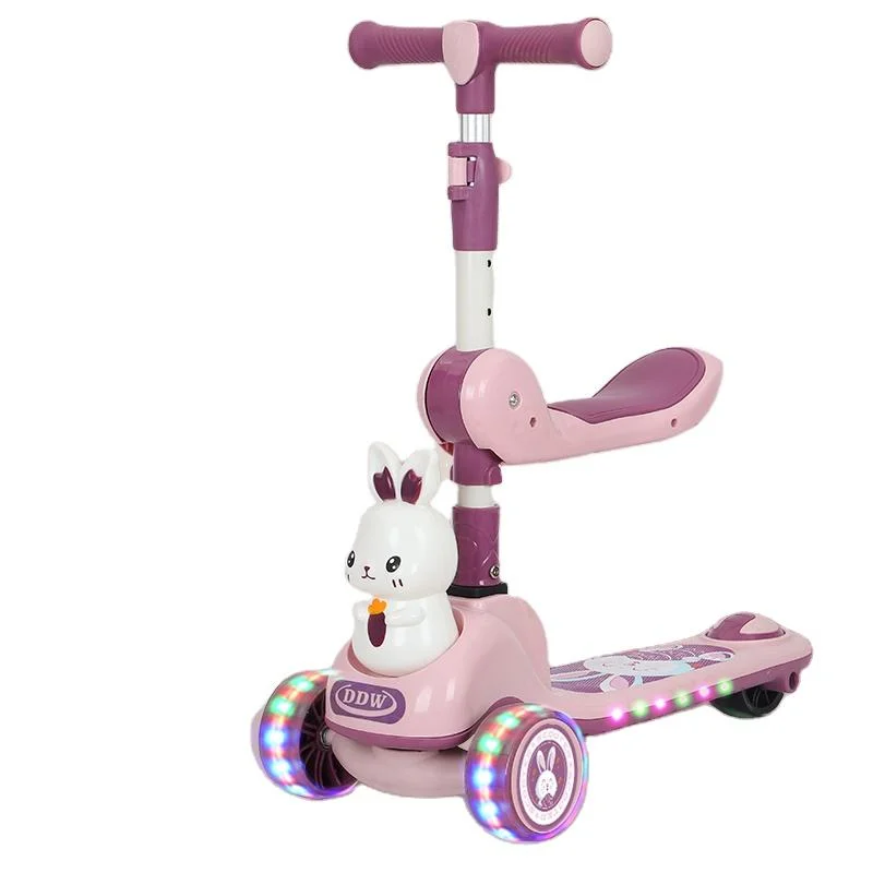 Hot Sale Kids Child Children Scooter with Seat Kick Scooters 3 Wheel