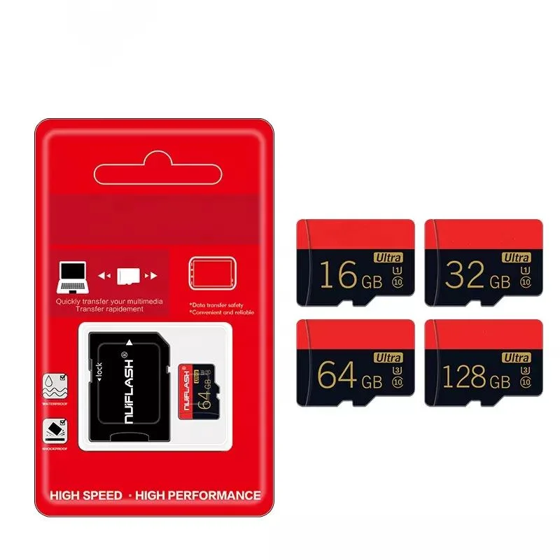 Carte Flash pleine capacité Mulberry carte SD micro TF 16 Go Carte mémoire SD 16 Go haut débit