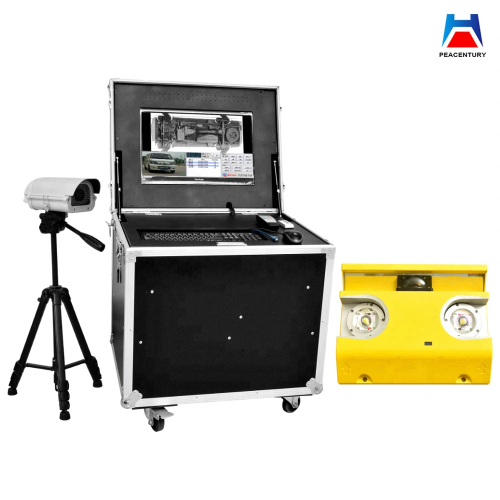 Mobile Type Under Vehicle Inspection Machine and Vehicle Undercarriage Monitoring Systems