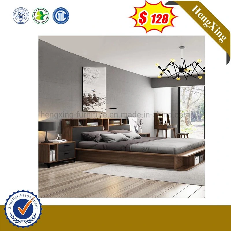 Nueva moda Home Hotel comercial de muebles tapizados litera cama dormitorio (UL-9ser121.2)
