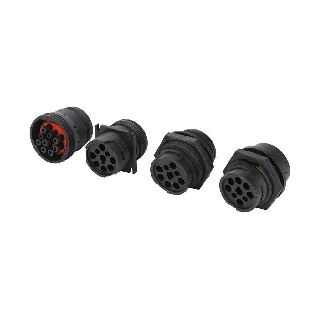 Conector macho tipo 1 J1939 9p a Molex 22p