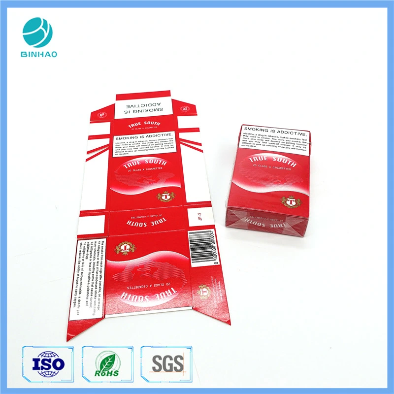 Eco Friendly Custom Cardboard Paper Box for Cigarette Smoking Packing Provide Design