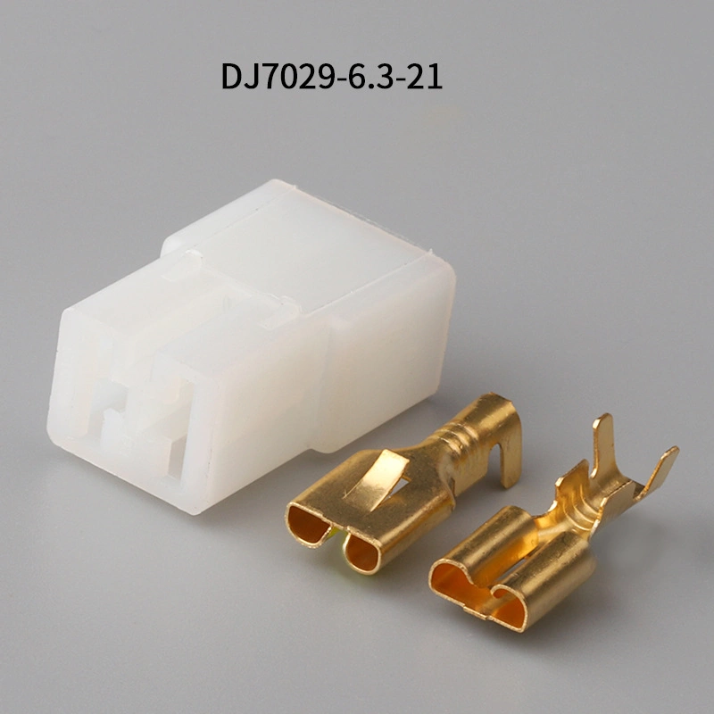 DJ7029-6.3-11/21 Automobile Wiring Harness Plug Terminal Tyco/AMP Connector 180924-5 180923-5 Optional Cable