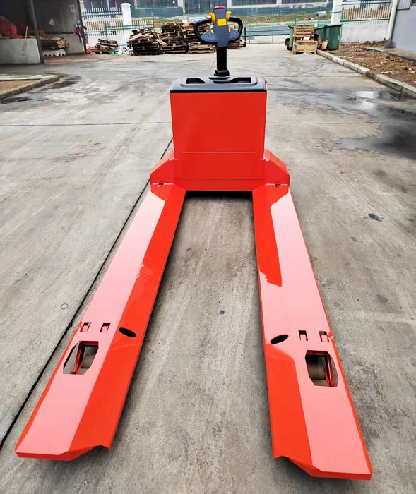 Vlift Brand 2,5ton Beam Pallet Truck mit 2200mm Gabellänge Ideal für die Textilindustrie