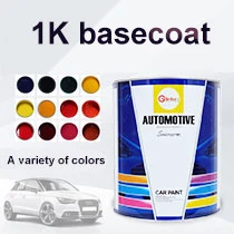 Buena retención de color Pintura para automóviles High Chroma Acrílico Auto Paint Kuchen HS 1K Tranparant amarillo (amarillo orgánico) K128