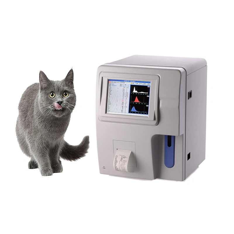 Clinical Analytical Instruments Vet Point of Care Hematology Analyzer Veterinary 3 Diff Hemogram Hematology Analyzer