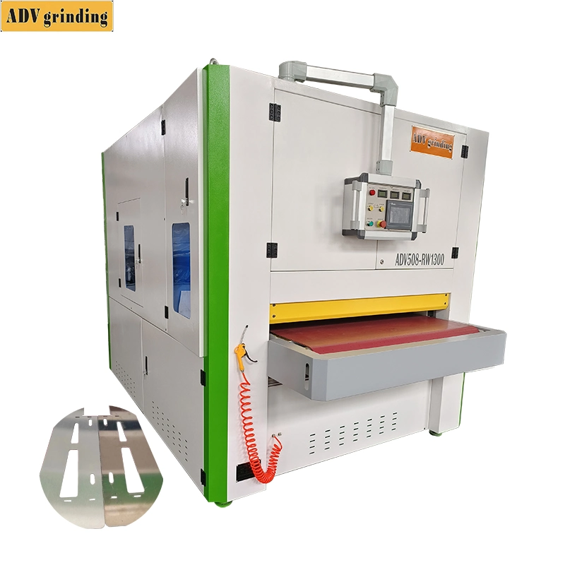 Automatische Metall-Oberflächenveredelung Maschine flache Metall Entgratmaschine für Laserschneidteile