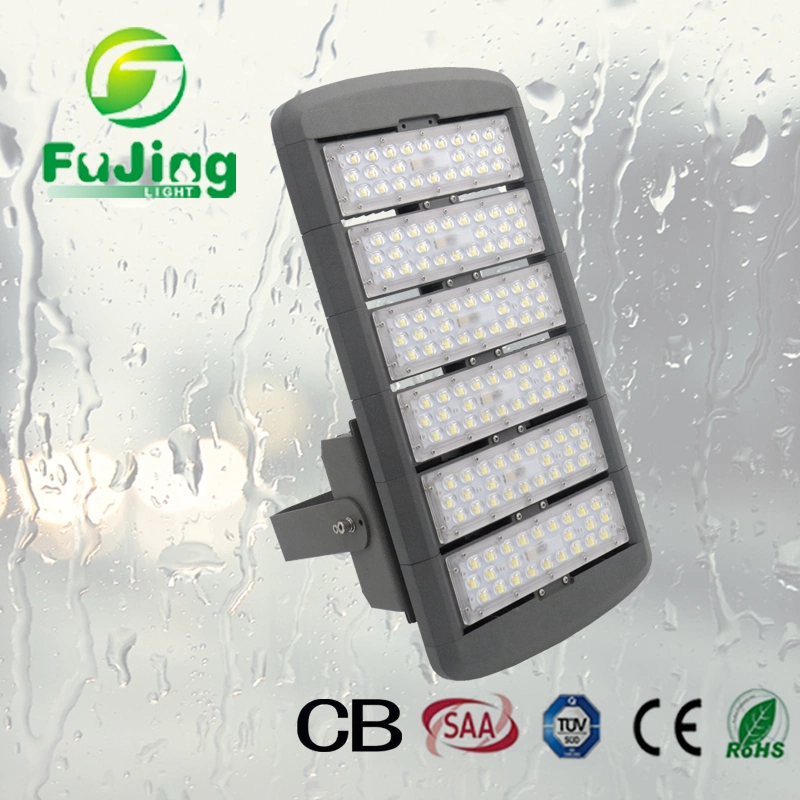 مصابيح أمان خارجية بإضاءة LED عالية الضوء بقدرة 100W-500W لتوفير الطاقة موقف سيارات