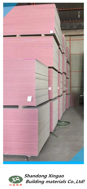 12mm Plaster Board Dry Wall Gypsum Board for ceiling and Construction