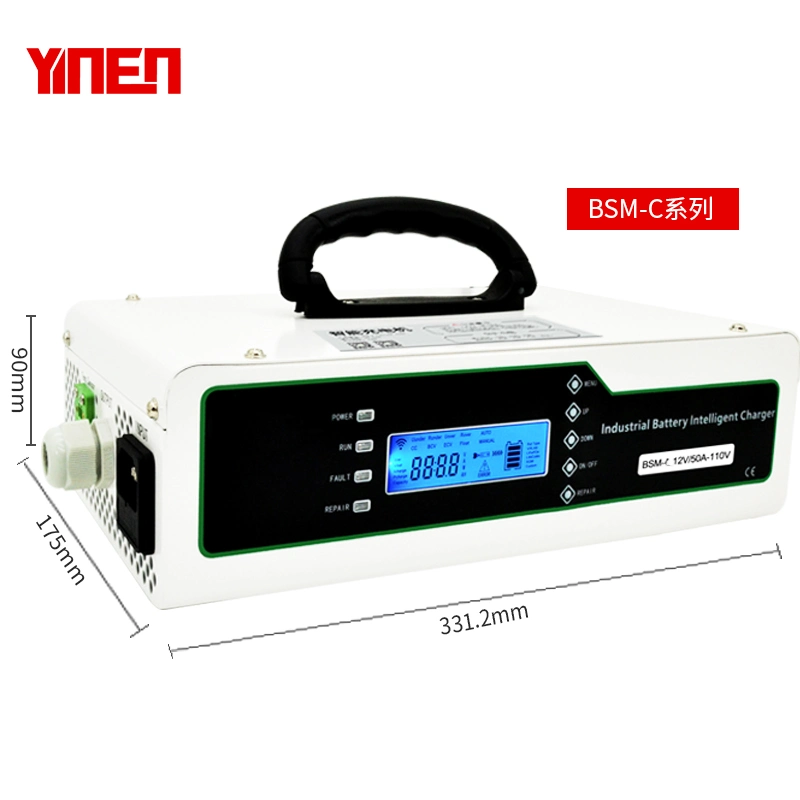 New Battery Charger 24v 48v 72v Rechargeable Smart Fast Lead-acid Battery Charger