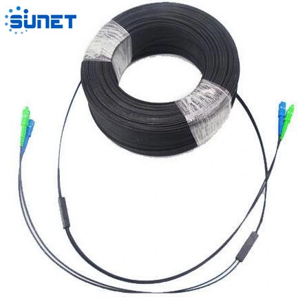 1 Core Sc Drop Cable Patch Cord FTTH Fiber Optic Patchcord