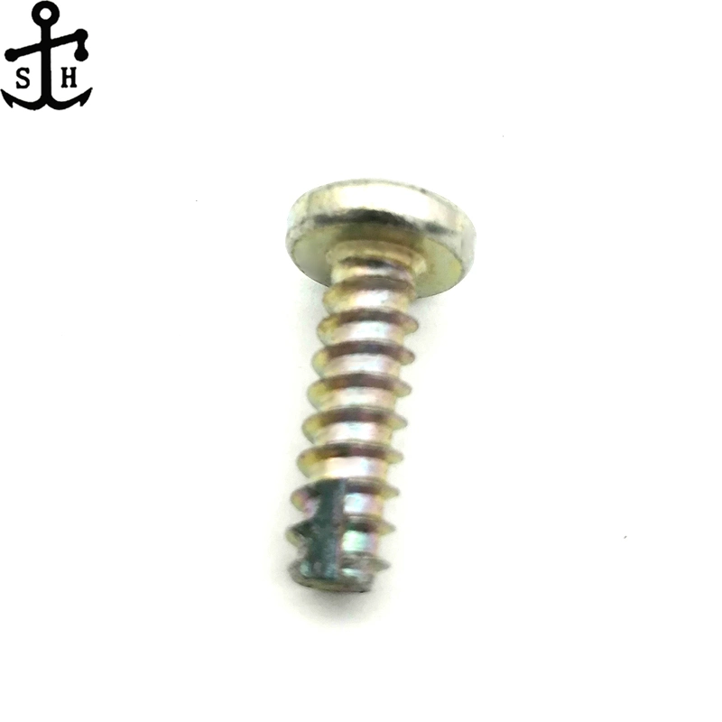 Carbon Steel Galvanized Six-Lob Pan Head with Milling Cutter Tapping Screws