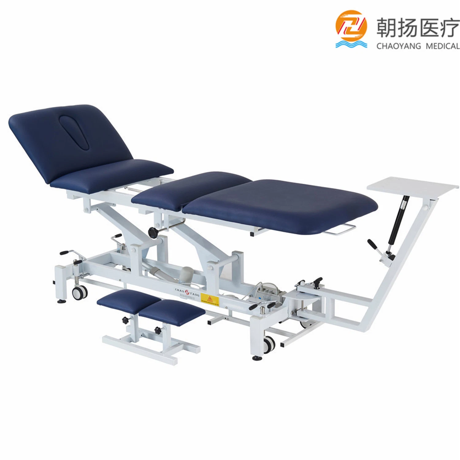 Electric Physical Therapy Cervical Lumbar Massage Treatment Bed Traction Table