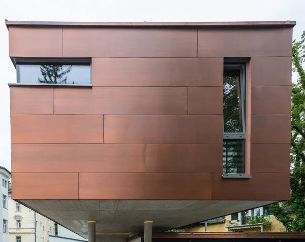 Copper Rose Gold Aluminum Composite Facade Acm ACP Steel Panel