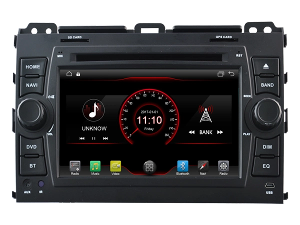 Lecteur DVD de voiture Android 11 quatre cœurs Witson pour Toyota Prado 120 2 G DE RAM 16 GO DE ROM