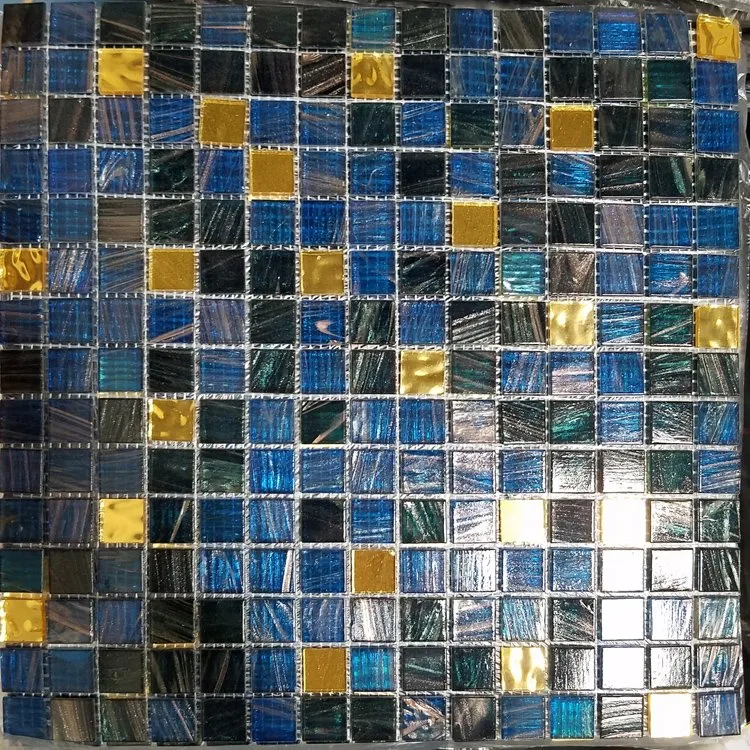 Mosaico piscina azul precio barato chino