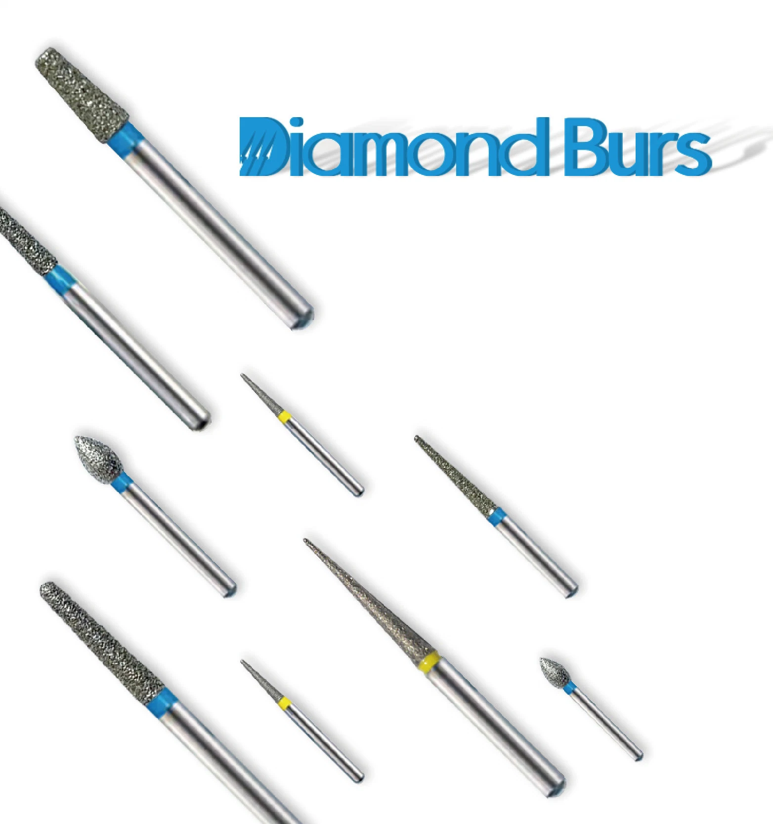 Hot Selling Dental Diamond Burs for Air Turbine Unit