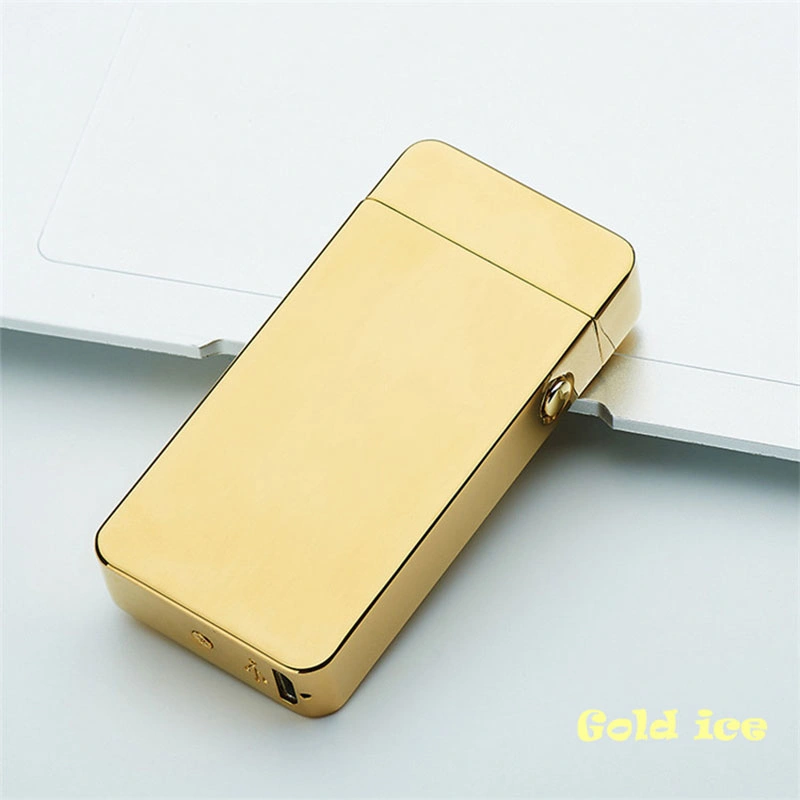 Hot Selling USB Rechargeable Torch Lighter Flameless Double Arc Plasma Cigar Lighters with Safety Lock