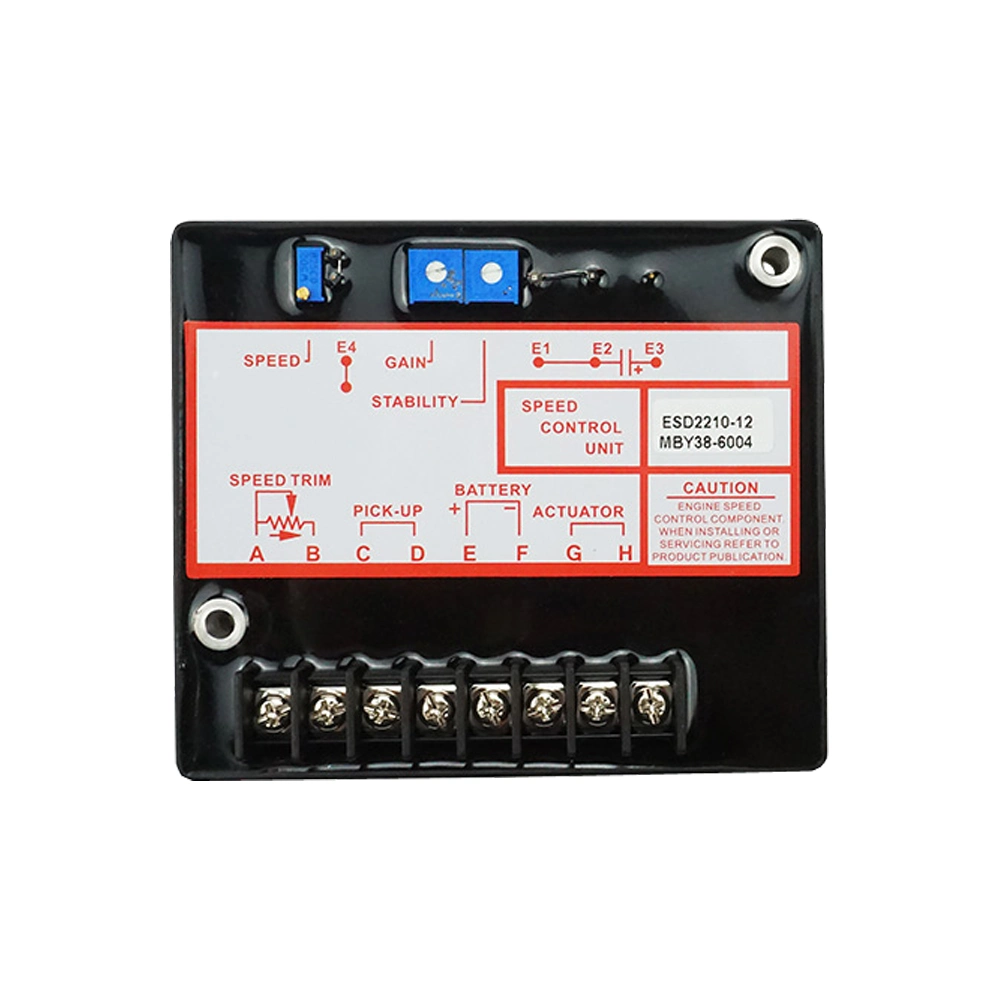 ESD2210 Motor Unidad de controlador de velocidad del regulador electrónico Grupo Electrógeno Diesel Accesorios ESD2210 12V