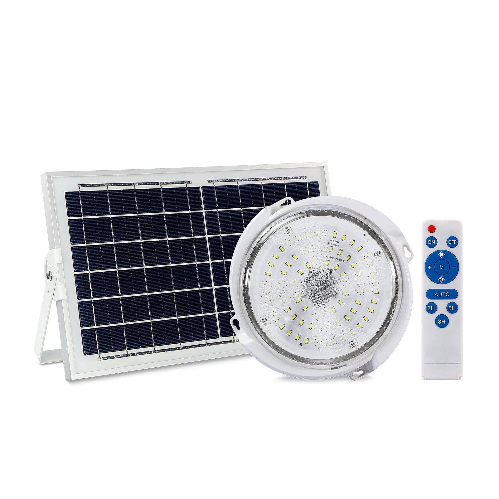 IP44 Round Indoor Garden Home Interior Lamps 40W 60W 100W 200W Remote Control Solar LED Ceiling Light