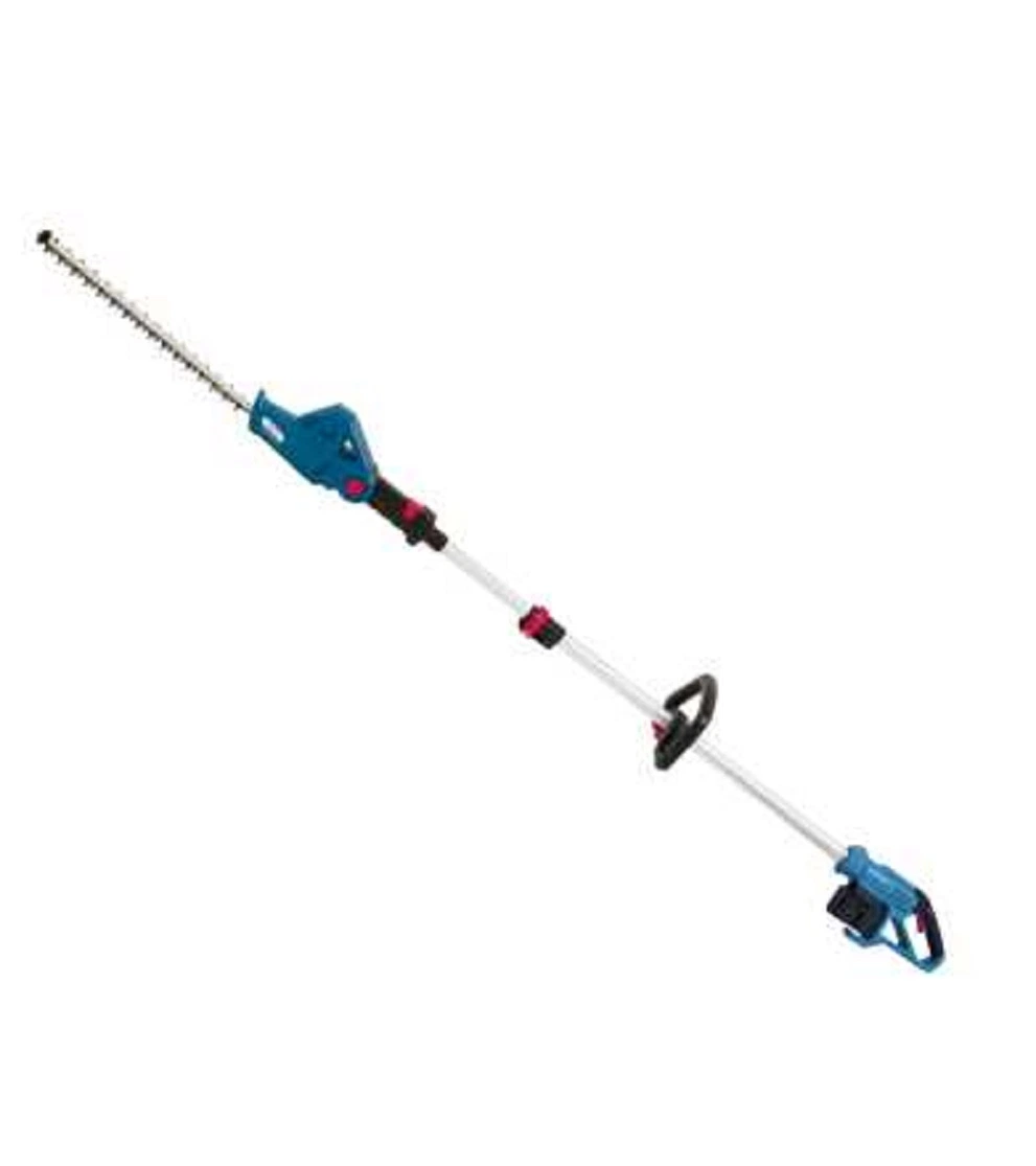 2X20V-Double Bateria Li-ion Jardim Pack-Professional Pole/Tubo telescópico/alto alcance Trimmer-Power Hedge Tools