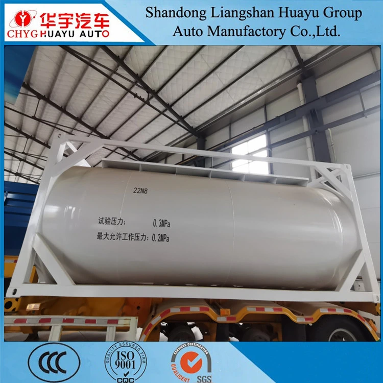 China Manufactory Product 20FT ISO Tank Container for Sales