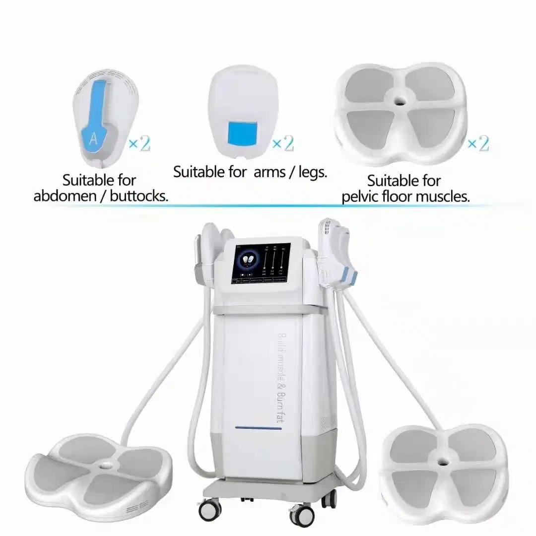 Cuerpo adelgaza el edificio de la máquina de escultura reducir la grasa muscular estimulación electrónica RF Emsli EMS 13 Tesla