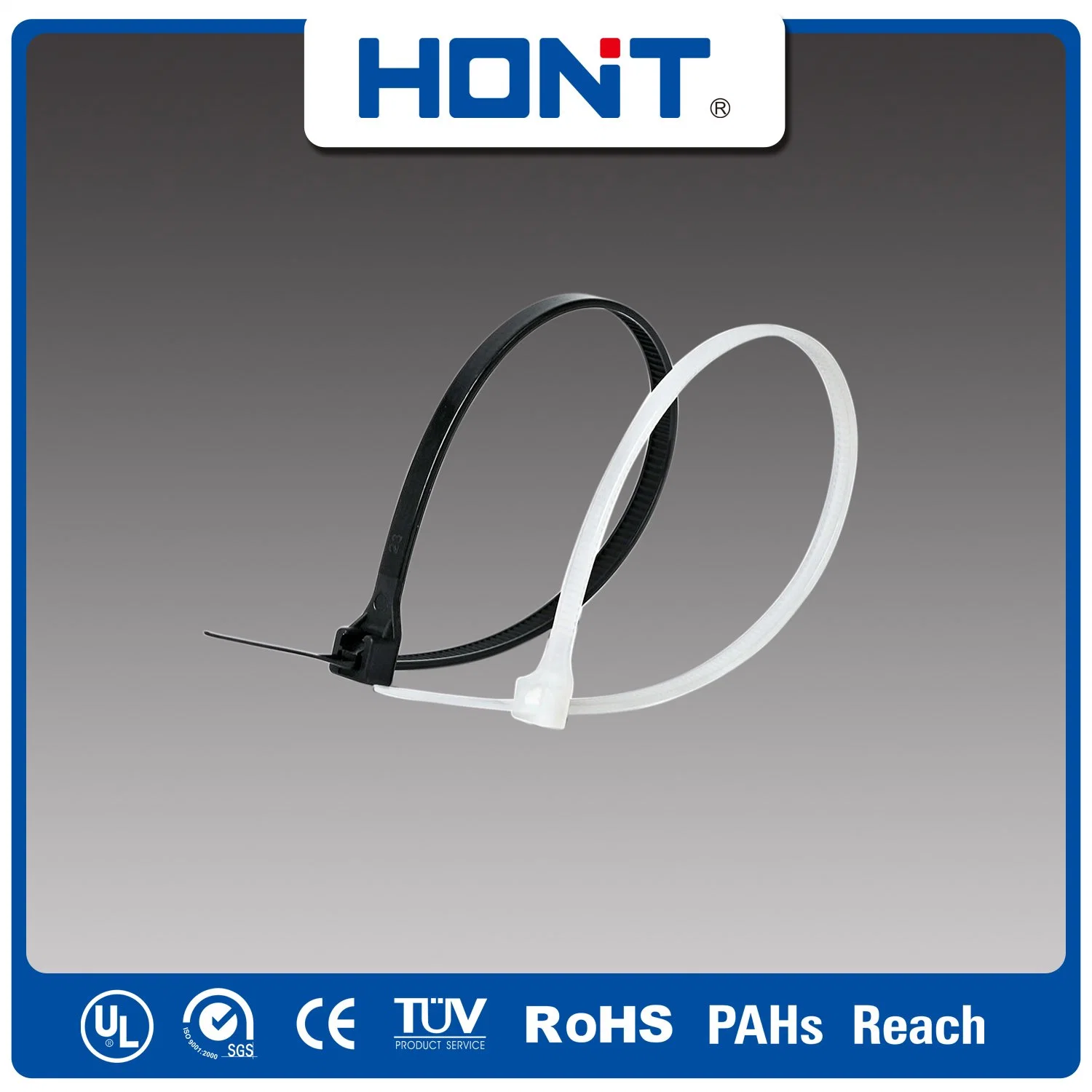 Hont 2.5/3.6/4.8/7.2/9/12 Plastic Bag + Sticker Exporting Carton/Tray Cable Ties Tie