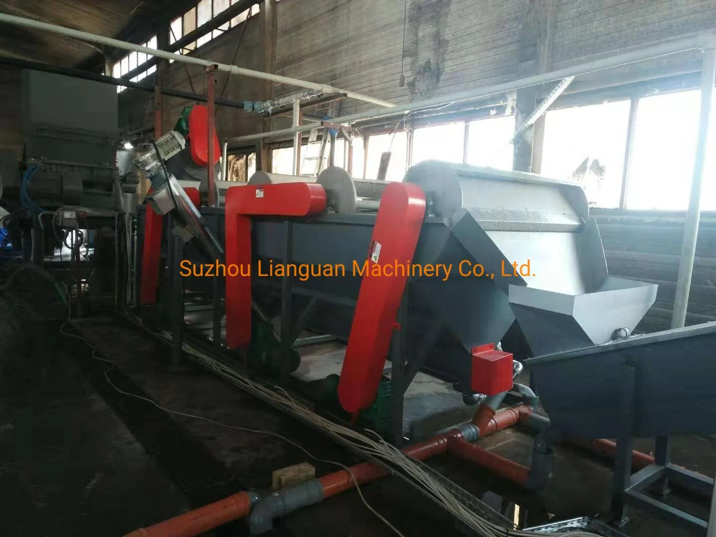 PE PP Plastic Film Rigid Material Recycling Washing Cleaning Machine