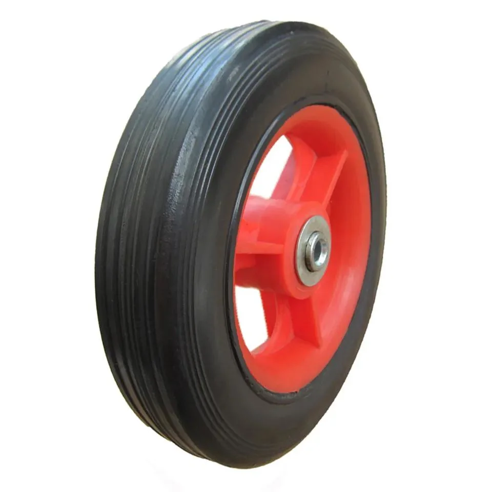 16X4.00-8 Solid Rubber Wheel Rubber Solid Wheels Garden Wheel