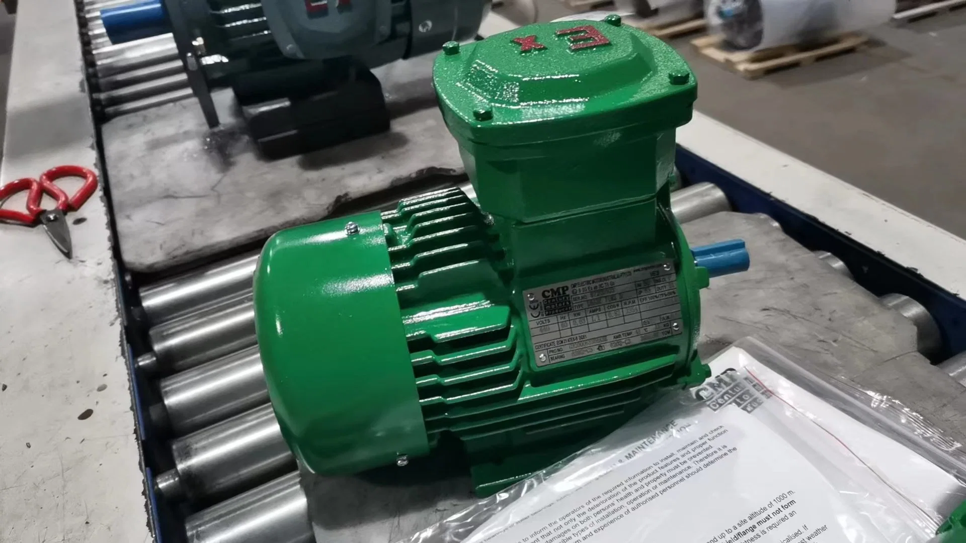 Efficiency Explosion Proof Induction Motor 90kw 4p for Hazardous Location