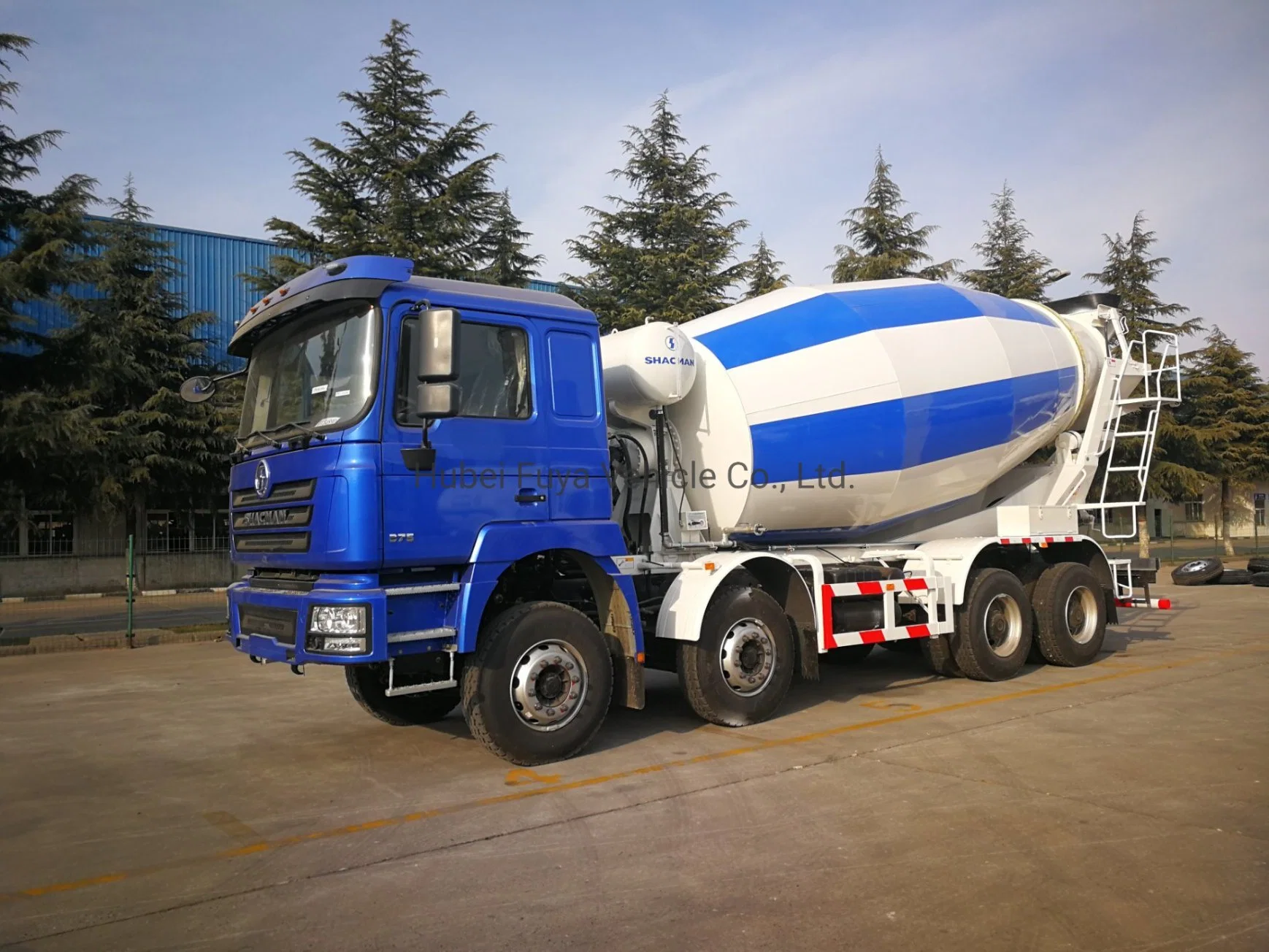 Shacman 8X4 16m3 18cbm Cement Tank Body Mixing Drum Concrete Mixer Truck