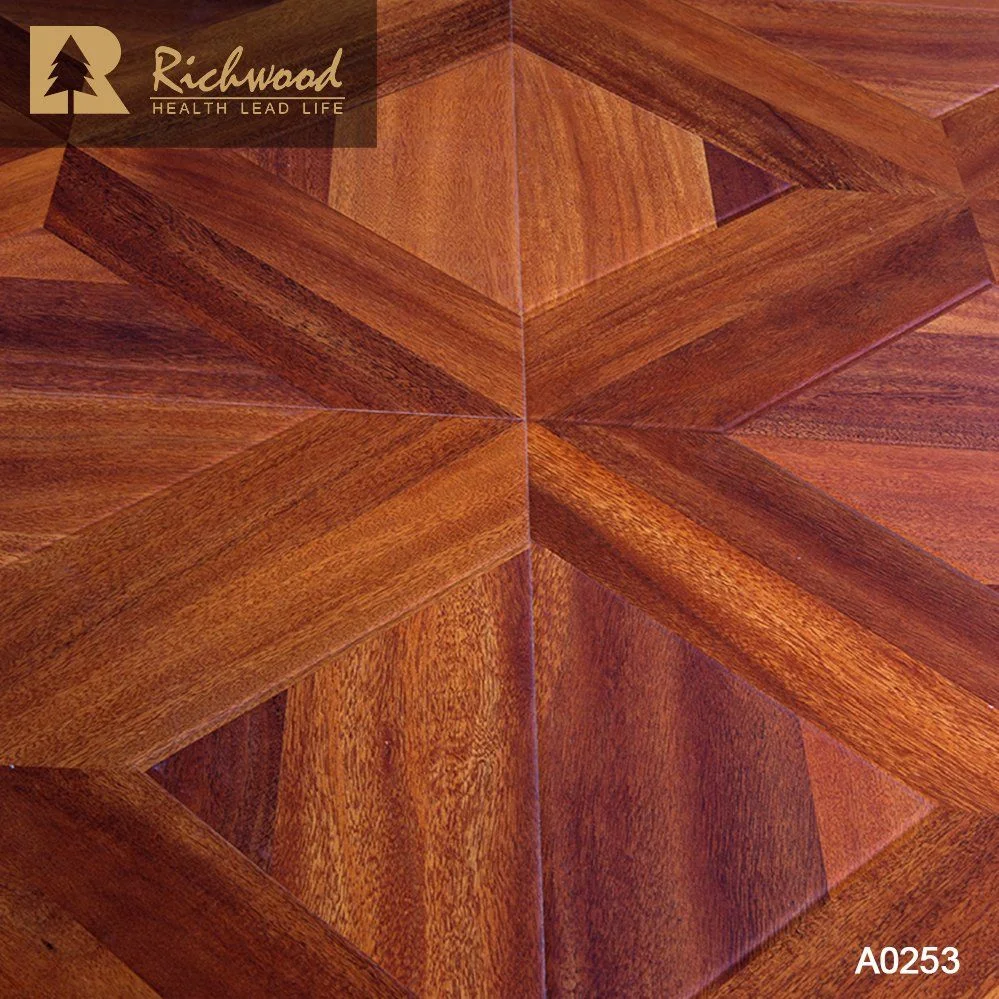 Powerful Sound Absorption Building Material Laminate Flooring Art Parquet Collection
