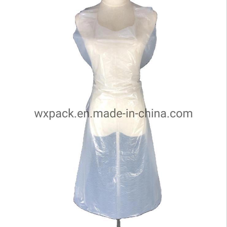 Disposable Plastic PE Salon Apron in Rolls