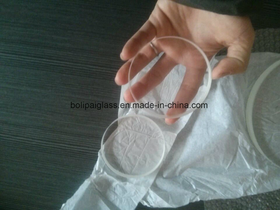 Indicador de borosilicato de forma redonda cápsula de vidrio de borosilicato Reflex de forma el indicador de vidrio