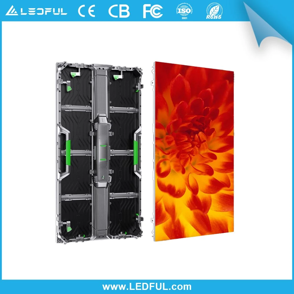 Hot Sales P2.6 Rental LED Display Video Wall Tronway LED Die-Casting Aluminum Black 14 Bits 250*250mm 500*500mm 1/32scan