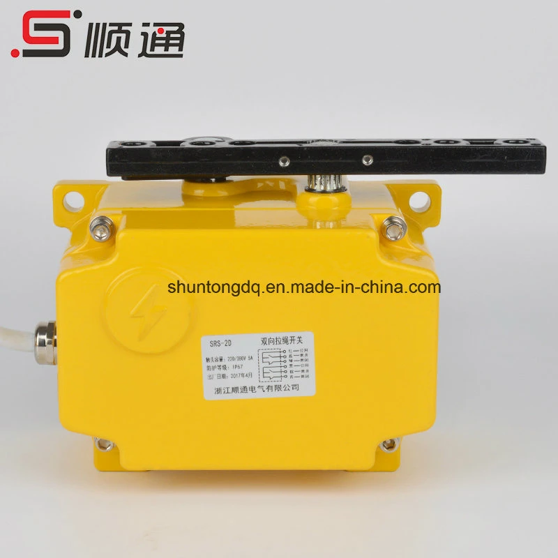 Sps-2D Conveyor Protection Safety Cable Emergency Shutdown Pull Cord Switch