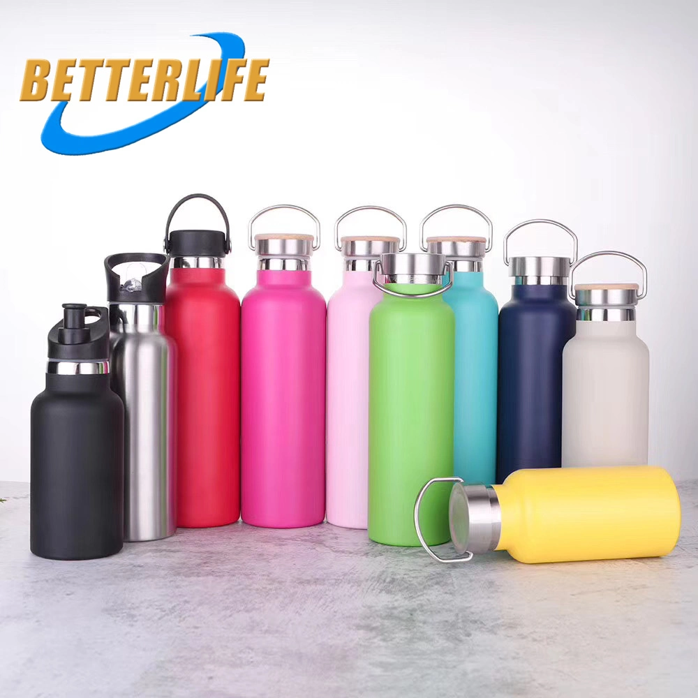 Wholesale DIY 20oz Frosted Multi Color Sublimation No Straw Blanks for Purse Stanley Glass with Bamboo Lid and Rope Water Bottle