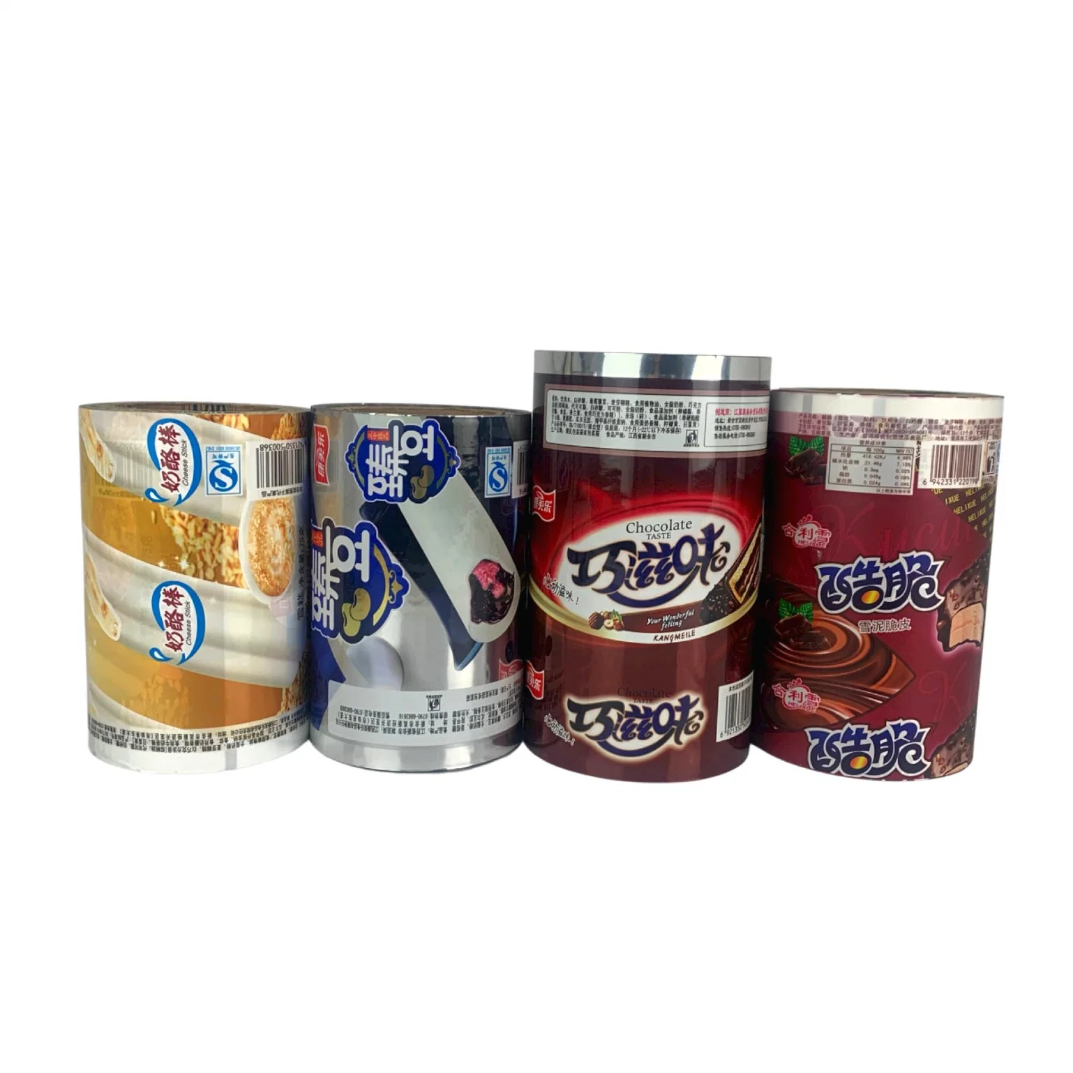 Custom Color Printing Automatic Packaging Roll Film Food Ice Cream Popsicle Package Roll Film Ice Cream Popsicle Roll Material