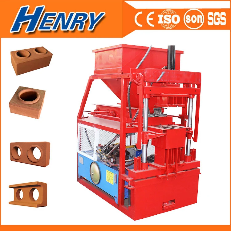 Hr2-10 Automatic Hydraulic Soil Earth Interlocking Lego Brick Making Machine