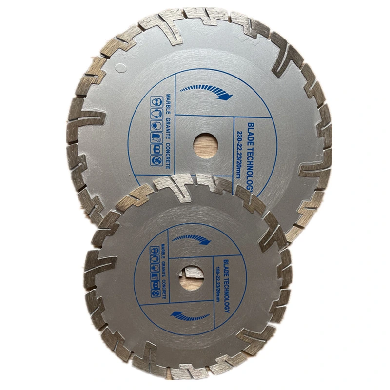 Small Size T Segment and Turbo Diamond Cutting Disc for Stone and Concrete