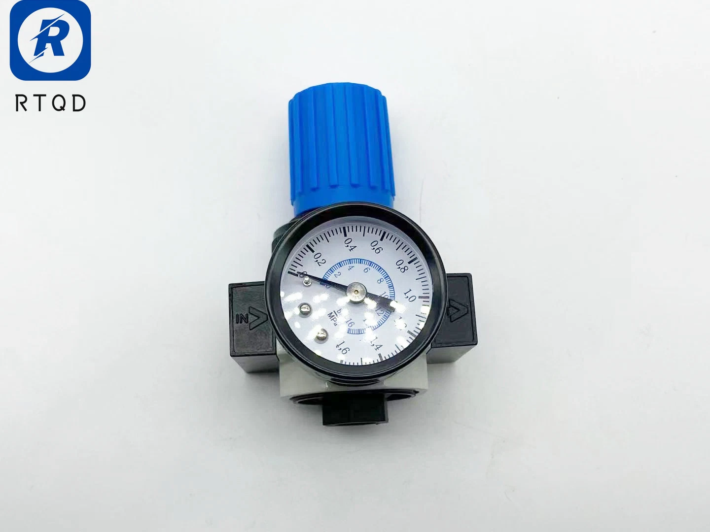 Pneumatic Air Filter Regulator Aluminum Alloy Air Filter Regulator Combination Lubricator Pneumatic Regulator or-Mini-1/4