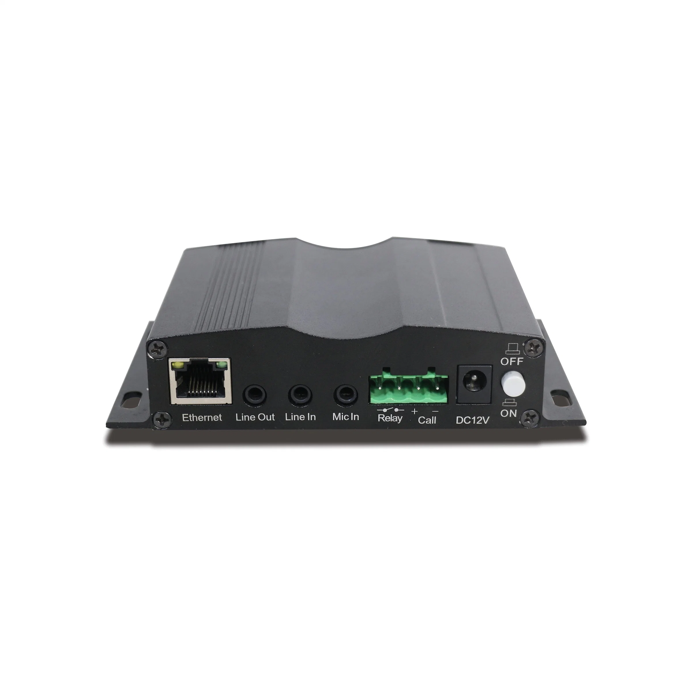 IP/SIP Network Audio Router with Line out and Mic in for Audio Intercom