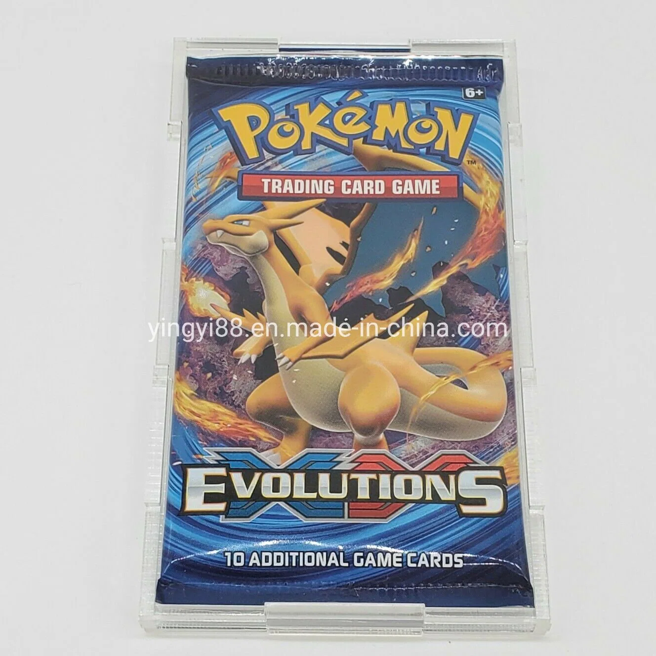 Transparent Clear Acrylic Magnetic Booster Pokemon Box for Game