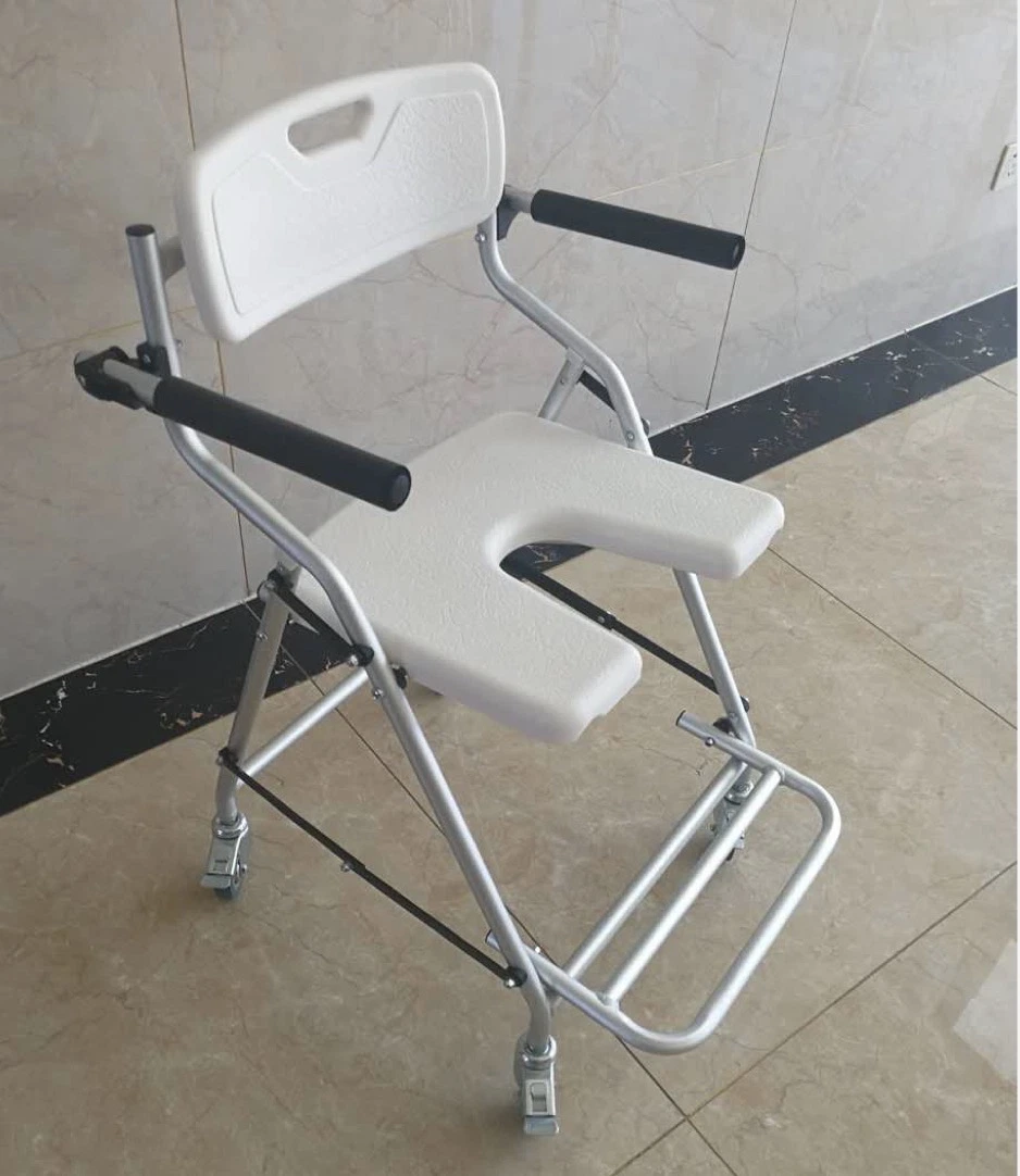 Cheap Shower Chair Alumiium Bathroom Furniture Raised Toilet Seat with Good Service