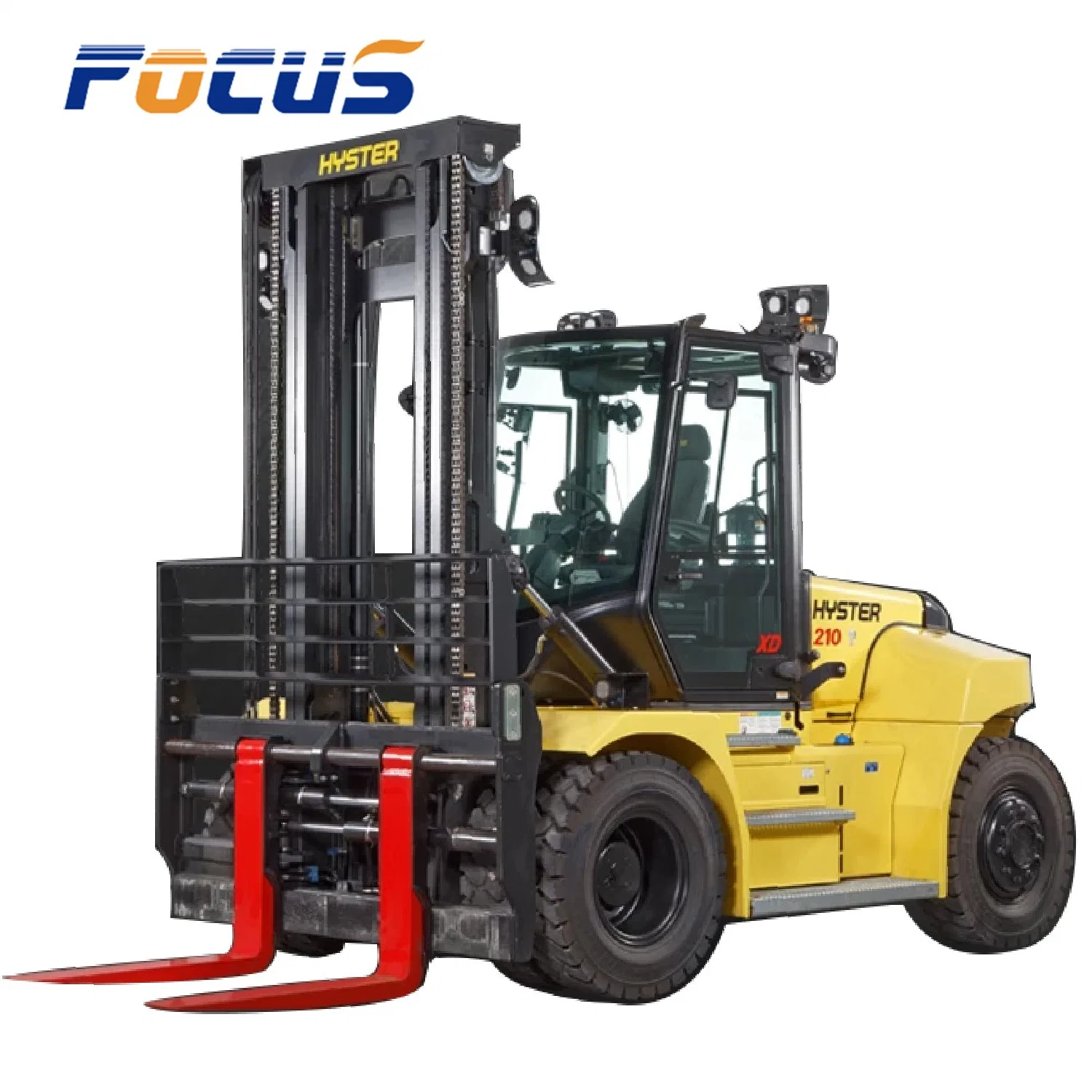 Carretilla elevadora de tracción en las cuatro ruedas Transmisión hidráulica Yale Forklift 32ton gasolina Carretilla elevadora con buen precio